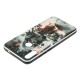 Чохол для Xiaomi Redmi Note 7 Glass блискітки "скелет"