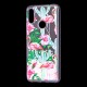 Чохол для Xiaomi Redmi Note 7 Блискучі вода світло-рожевий "фламінго та кактуси"