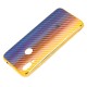 Чохол для Xiaomi Redmi Note 7 Carbon Gradient Hologram золотистий
