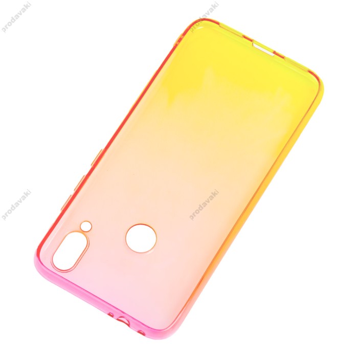Чохол для Xiaomi Redmi Note 7 Gradient Design червоно-жовтий