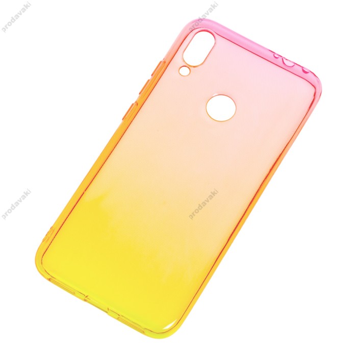 Чохол для Xiaomi Redmi Note 7 Gradient Design червоно-жовтий