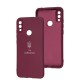 Чохол для Xiaomi Redmi Note 7 Full Premium Тризуб бордовий / marsala