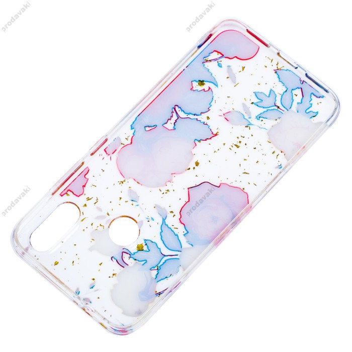 Чохол для Xiaomi Redmi Note 7 Flowers Confetti "троянда"