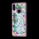 Чохол для Xiaomi Redmi Note 7 Блискучі вода світло-рожевий "квіти"