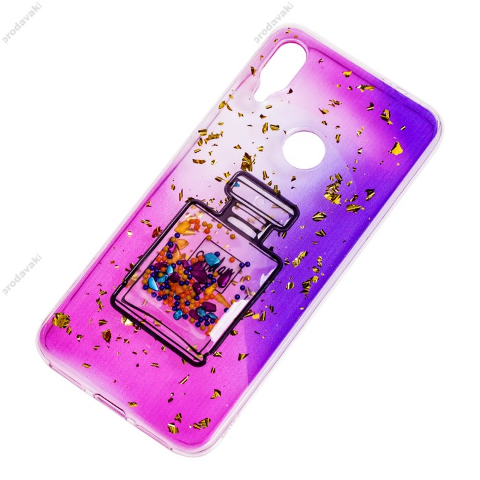 Чохол для Xiaomi Redmi Note 7 Multi confetti фіолетовий "духи""