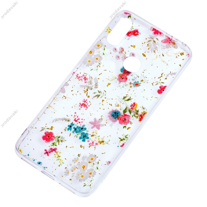 Чохол для Xiaomi Redmi Note 7 Flowers Confetti "польові квіти"