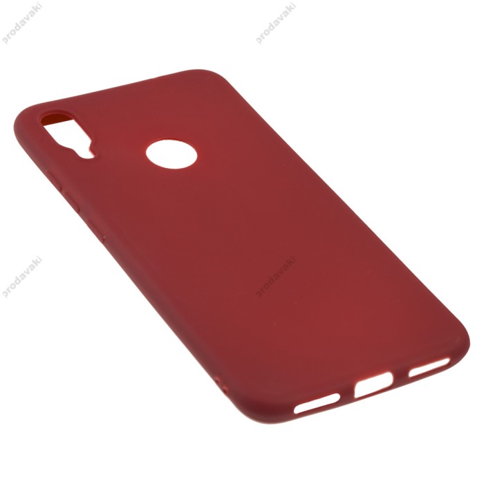 Чохол для Xiaomi Redmi Note 7 Candy бордовий