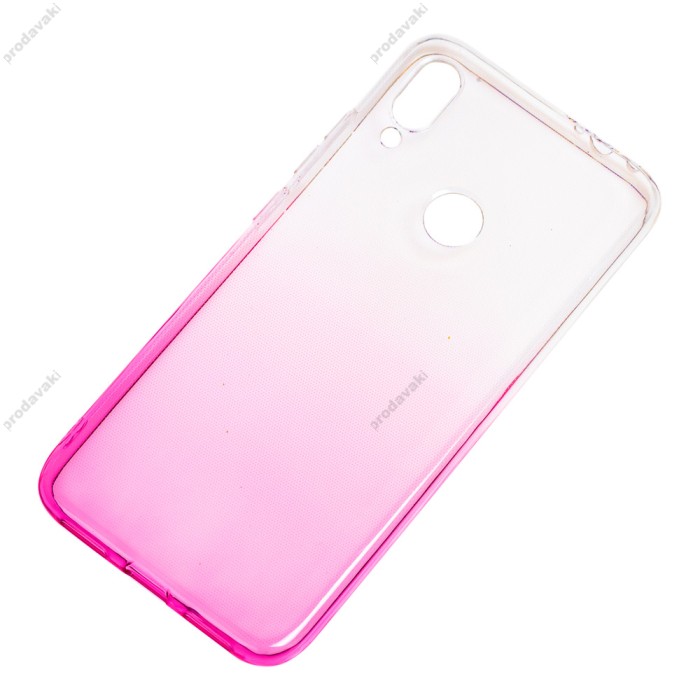 Чохол для Xiaomi Redmi Note 7 Gradient Design рожево-білий