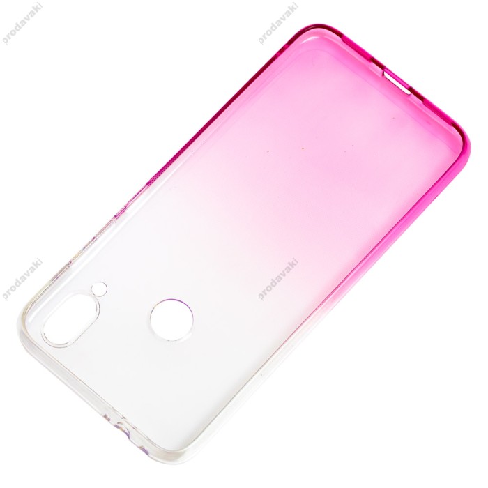 Чохол для Xiaomi Redmi Note 7 Gradient Design рожево-білий