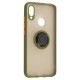 Чохол для Xiaomi Redmi Note 7 LikGus Edging Ring хакі