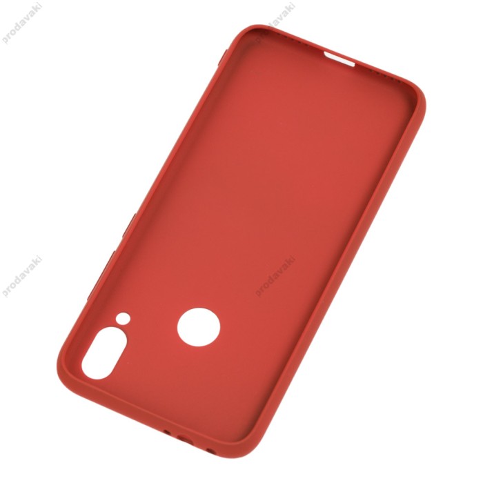 Чохол для Xiaomi Redmi Note 7 Carbon New червоний