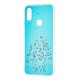 Чохол для Xiaomi Redmi Note 7 glitter star цукерки м'ятний