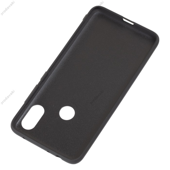 Чохол для Xiaomi Redmi Note 6 Pro hard carbon золотистий