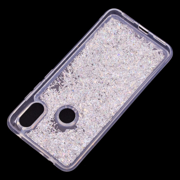 Чохол для Xiaomi Redmi Note 6 Pro Блискучі вода Fashion "Paris"