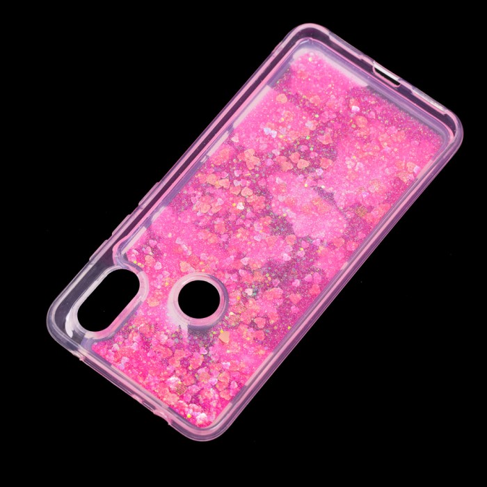 Чохол для Xiaomi Redmi Note 6 Pro Блискучі вода Fashion "єдиноріг"
