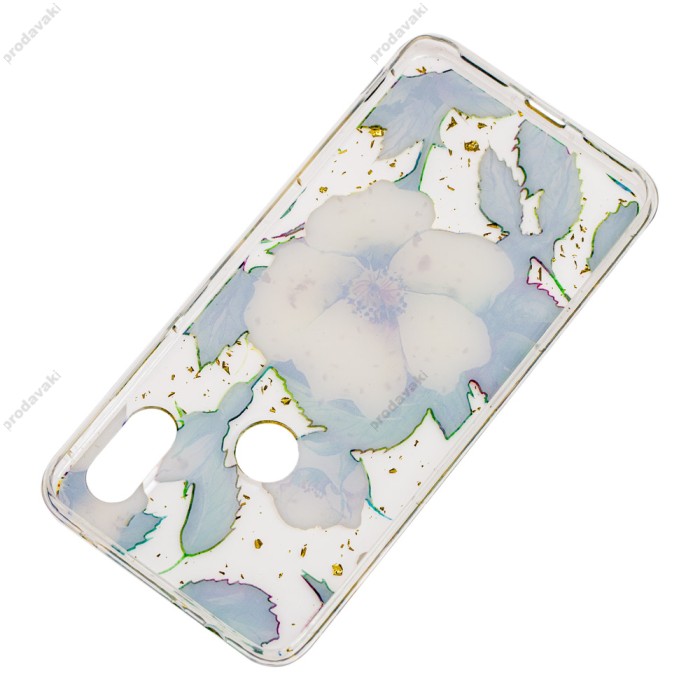 Чохол для Xiaomi Redmi Note 6 Pro Flowers Confetti "шипшина"