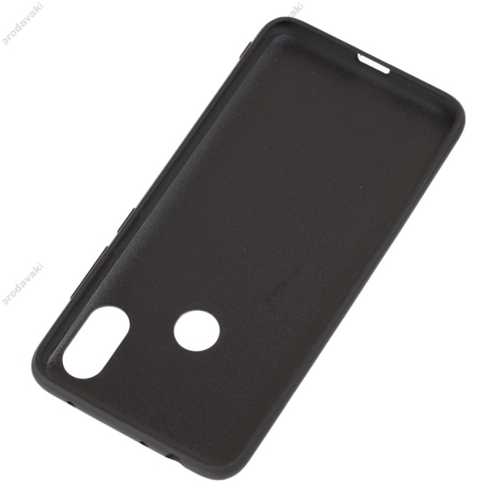 Чохол для Xiaomi Redmi Note 6 Pro Hard Textile рожево-коричневий