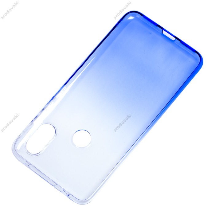 Чохол для Xiaomi Redmi Note 6 Pro Gradient Design біло-блакитний