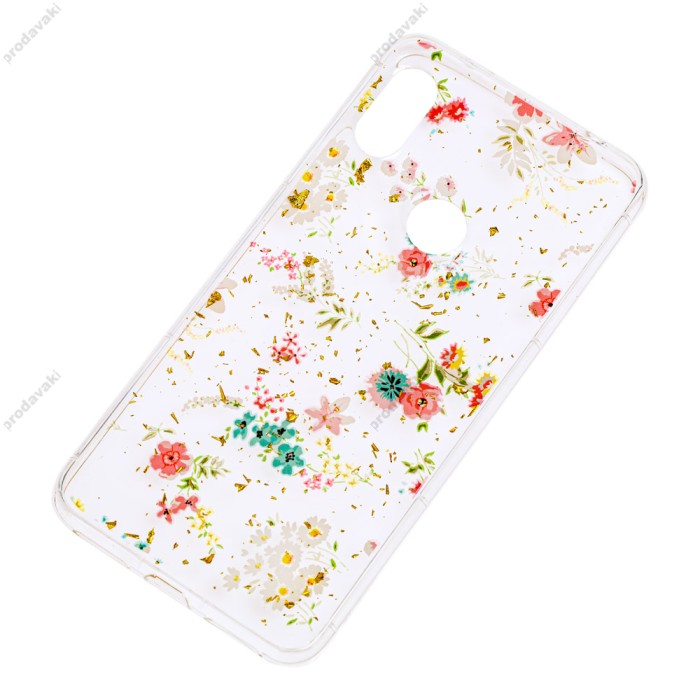 Чохол для Xiaomi Redmi Note 6 Pro Flowers Confetti "польові квіти"