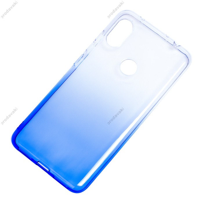 Чохол для Xiaomi Redmi Note 6 Pro Gradient Design біло-блакитний
