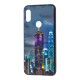 Чохол для Xiaomi Redmi Note 6 Pro glass new "Хмарочос"