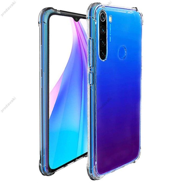 Чохол для Xiaomi Redmi Note 8T WXD протиударний прозорий