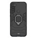 Чохол для Xiaomi Redmi Note 8T Transformer Ring ударостійкий з кільцем червоний