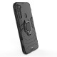 Чохол для Xiaomi Redmi Note 8T Transformer Ring ударостійкий з кільцем червоний