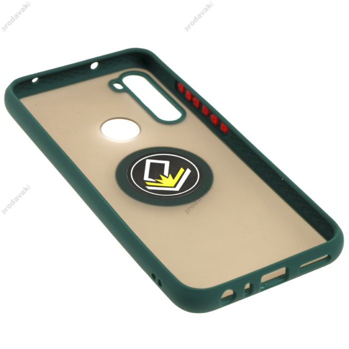 Чохол Xiaomi Redmi Note 8T LikGus Edging Ring оливковий
