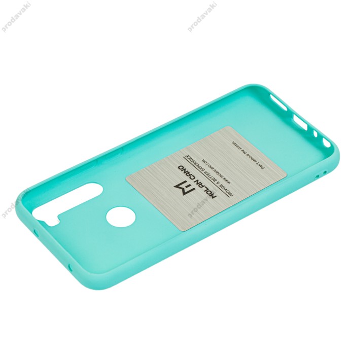 Чохол для Xiaomi Redmi Note 8T Molan Cano Jelly бірюзовий