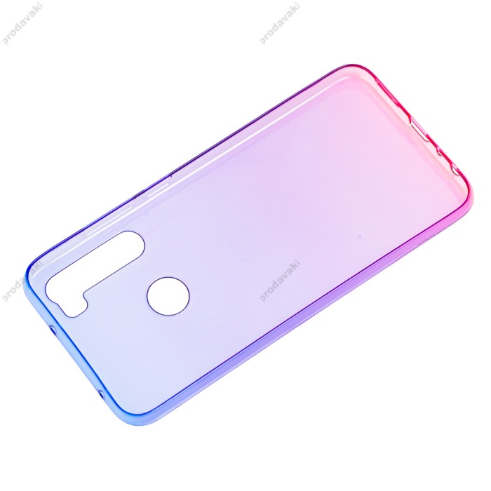 Чохол для Xiaomi Redmi Note 8 Gradient Design рожево-блакитний
