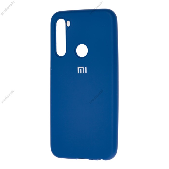 Чохол для Xiaomi Redmi Note 8 Silicone Full синій