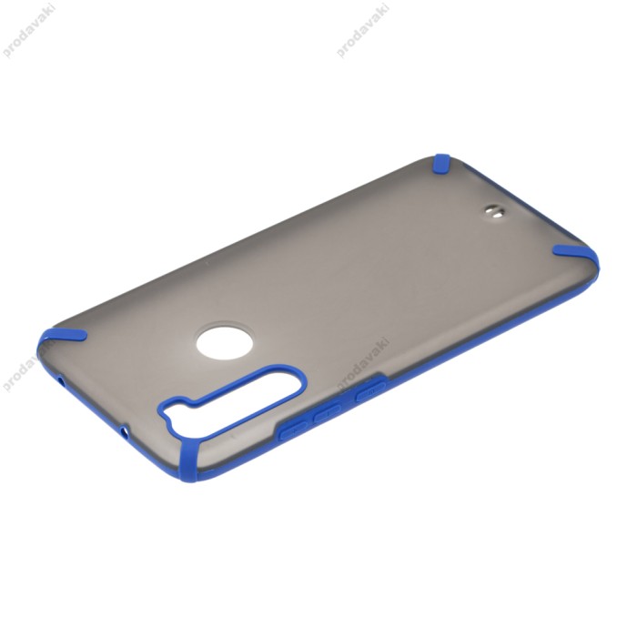 Чохол для Xiaomi Redmi Note 8 LikGus Touch Soft синій
