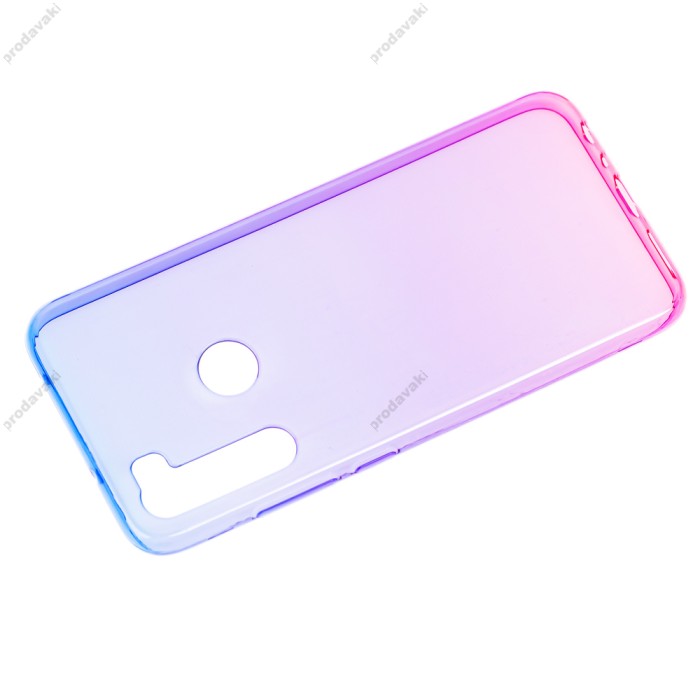 Чохол для Xiaomi Redmi Note 8 Gradient Design рожево-блакитний