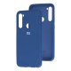 Чохол для Xiaomi Redmi Note 8 Silicone Full синій