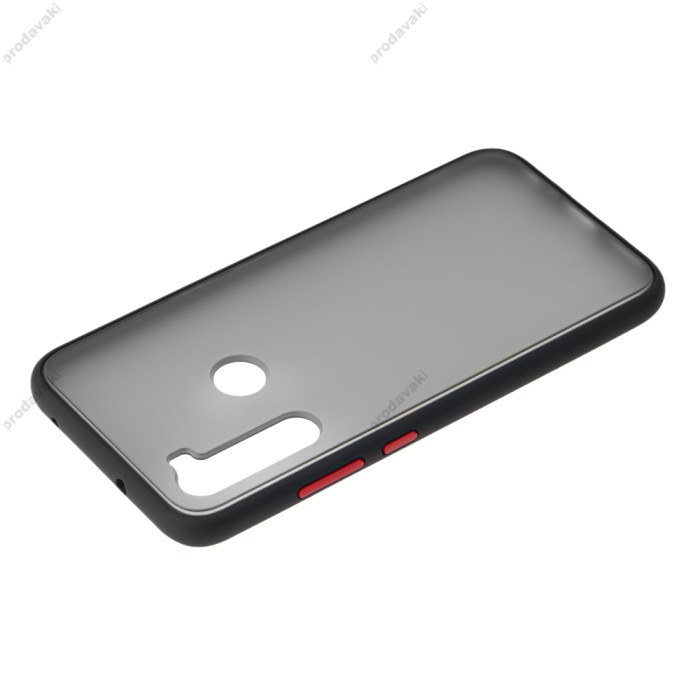 Чохол для Xiaomi Redmi Note 8 LikGus Maxshield чорно-червоний
