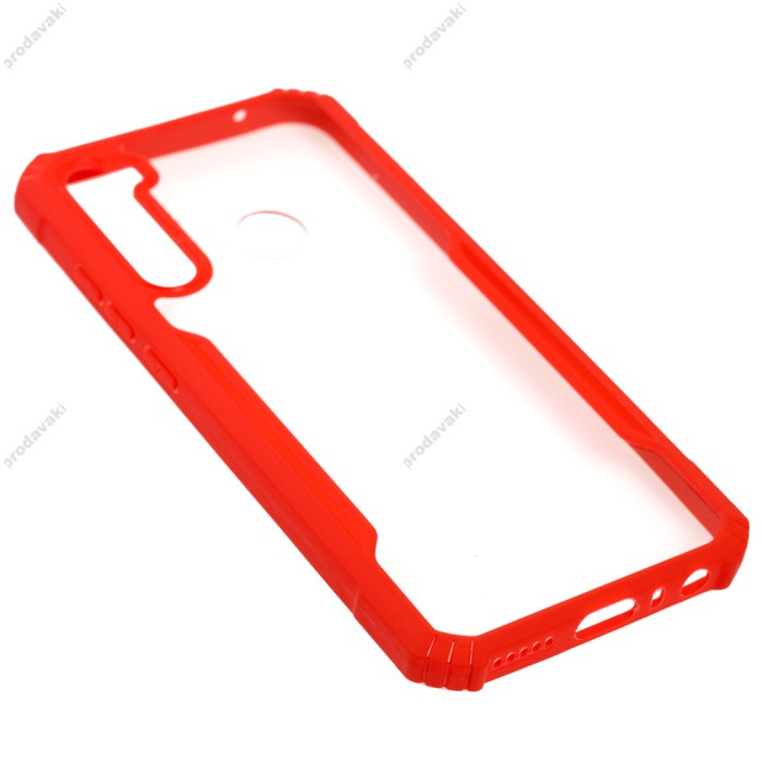 Чохол для Xiaomi Redmi Note 8 Defense shield silicone червоний