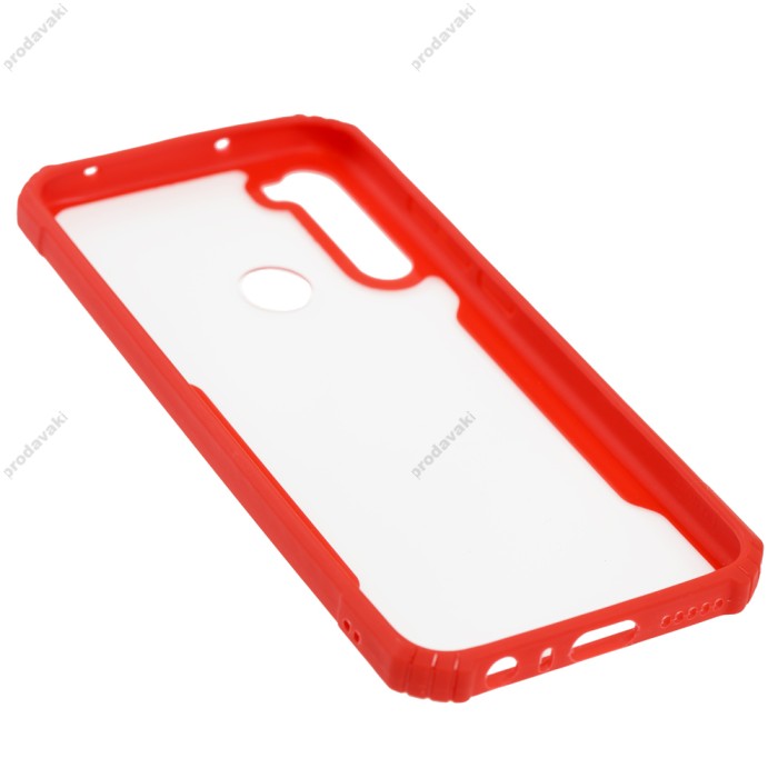 Чохол для Xiaomi Redmi Note 8 Defense shield silicone червоний