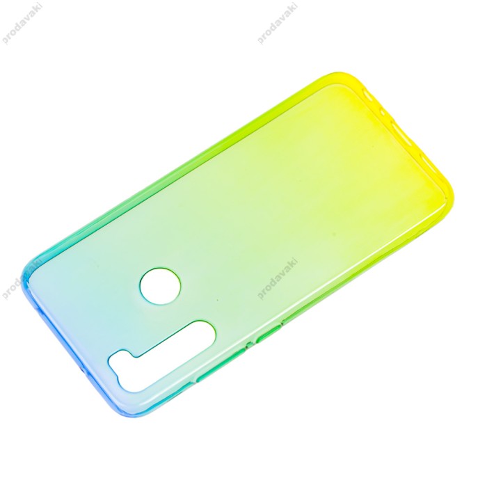 Чохол Xiaomi Redmi Note 8 Gradient Design жовто-зелений