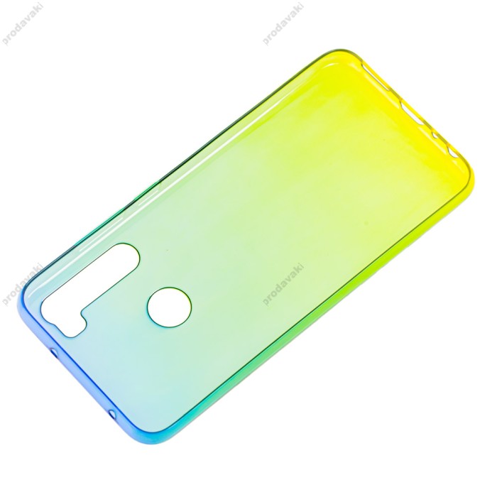 Чохол Xiaomi Redmi Note 8 Gradient Design жовто-зелений