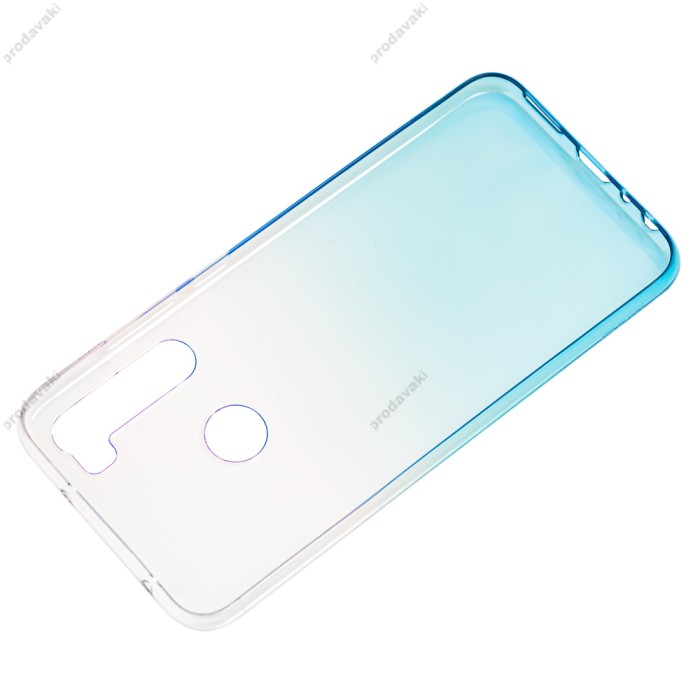 Чохол для Xiaomi Redmi Note 8 Gradient Design біло-бірюзовий