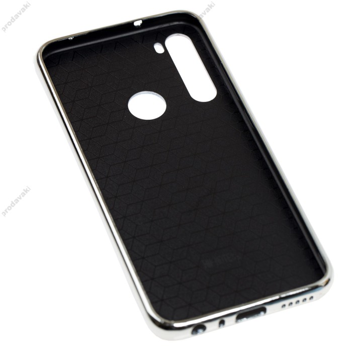 Чохол для Xiaomi Redmi Note 8 Carbon Gradient Hologram синій