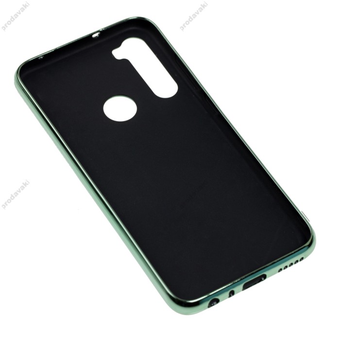 Чохол для Xiaomi Redmi Note 8 Silicone case (TPU) салатовий