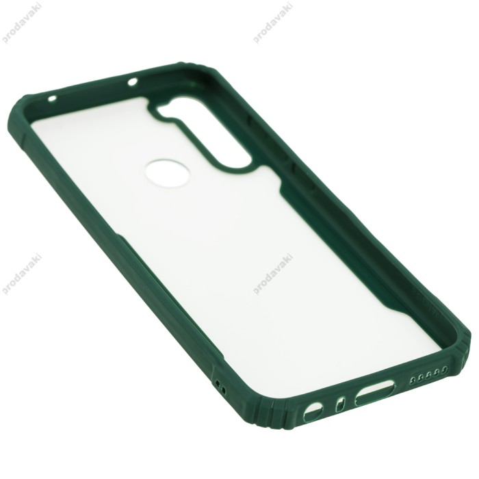 Чохол для Xiaomi Redmi Note 8 Defense shield silicone зелений