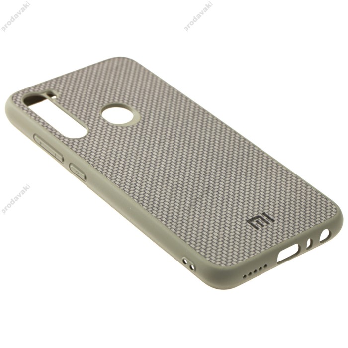 Чохол для Xiaomi Redmi Note 8 Carbon New сірий