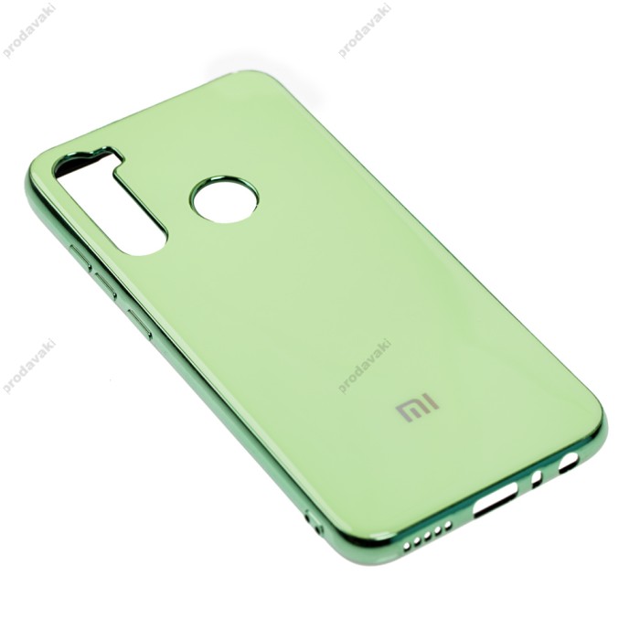 Чохол для Xiaomi Redmi Note 8 Silicone case (TPU) салатовий