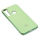 Чохол для Xiaomi Redmi Note 8 Silicone case (TPU) салатовий