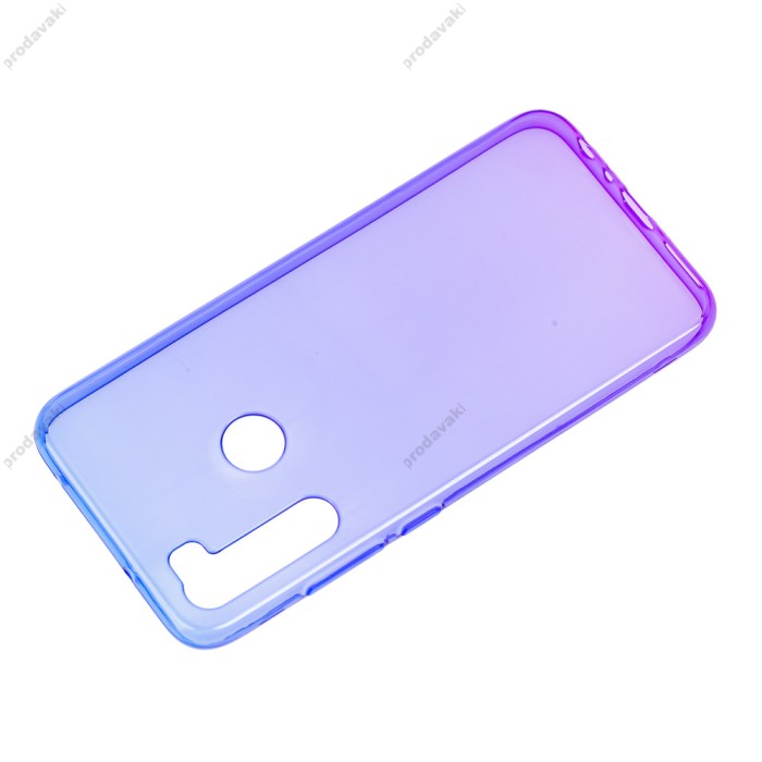 Чохол для Xiaomi Redmi Note 8 Gradient Design фіолетово-синій