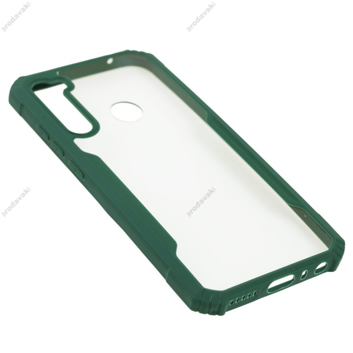 Чохол для Xiaomi Redmi Note 8 Defense shield silicone зелений