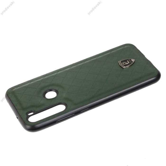 Чохол для Xiaomi Redmi Note 8 Puloka Argyle темно-оливковий